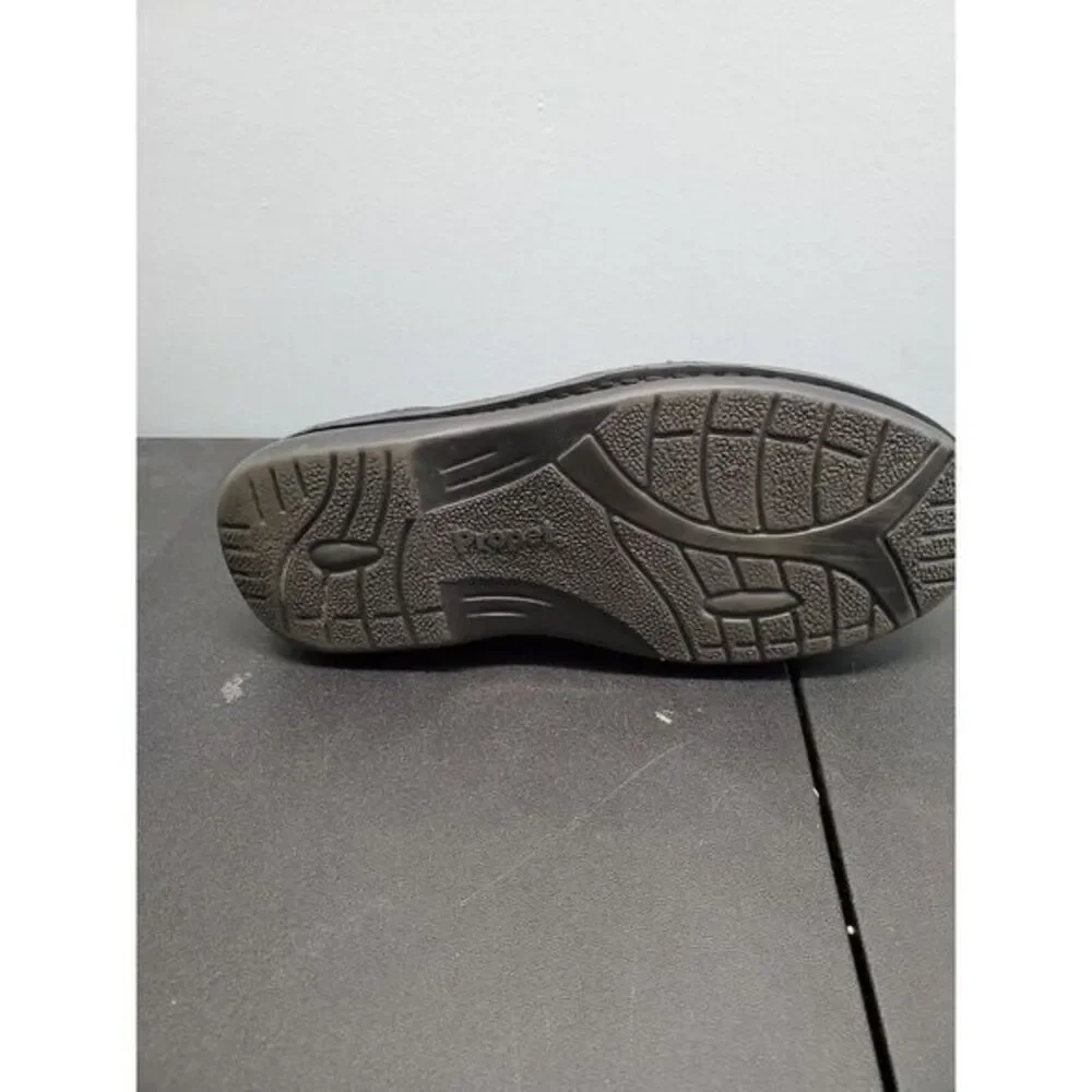 Propét Villager‎ Orthopedic Shoes Mens Size 12 D Black Leather Lace Up M4070